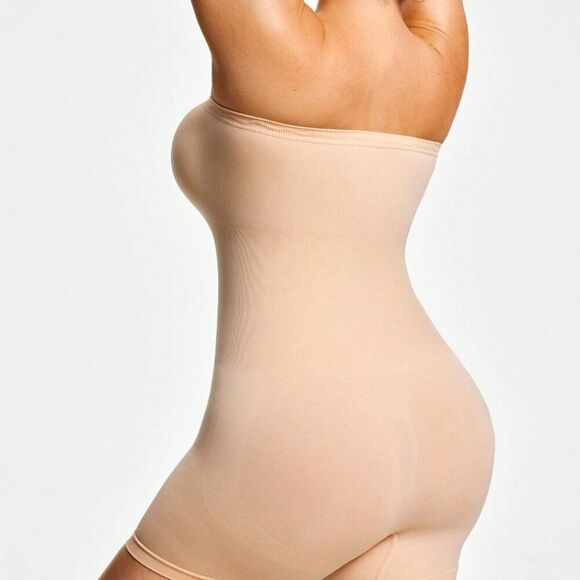 NEW SHEIN ShapeโPlus-Size Solid Color Minimalist Everyday Shapewear Romper 3X - Picture 4 of 12